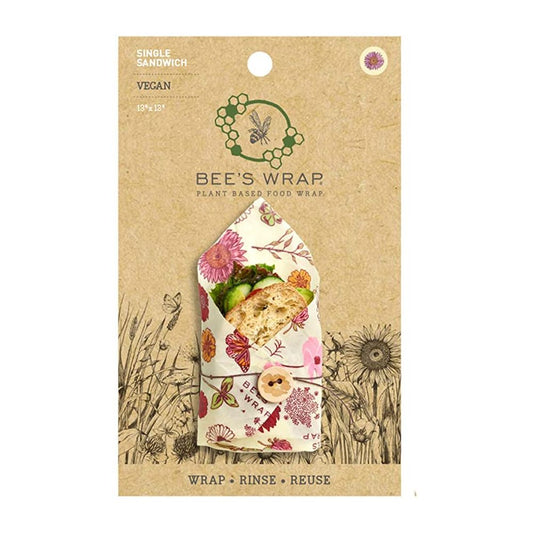 BEES WRAP: Sandwich Wrap Meadow Magi, 6 ea