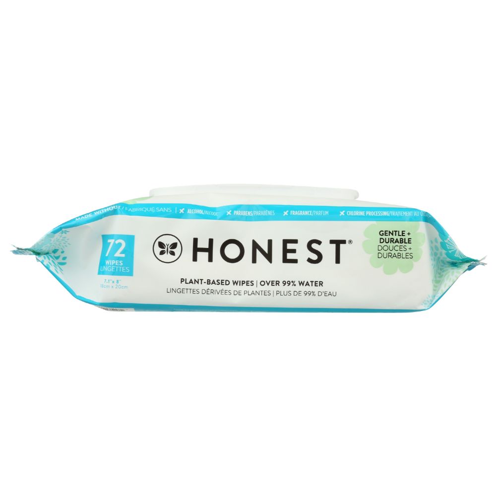 THE HONEST COMPANY: Plant Based Wipes, 72 pc