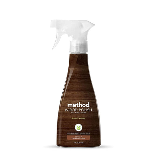 METHOD HOME CARE: Cleaner Wood Pol N Shn, 14 oz