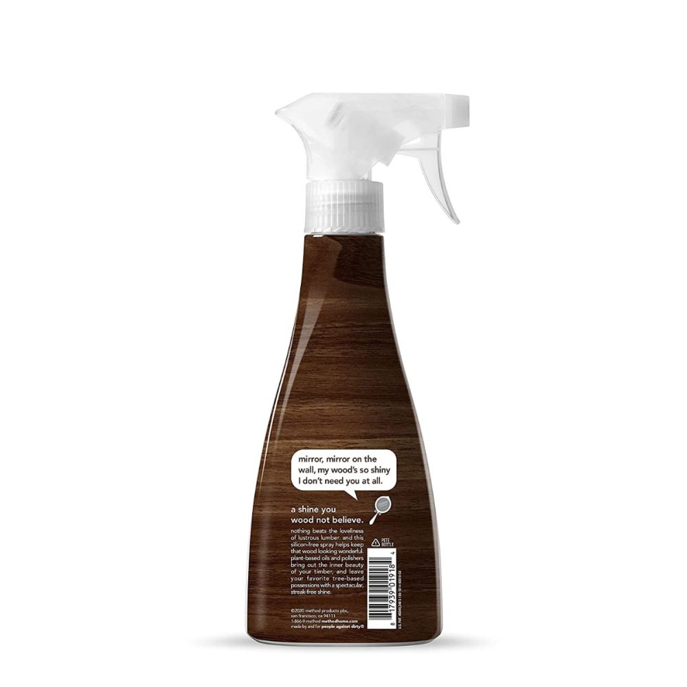 METHOD HOME CARE: Cleaner Wood Pol N Shn, 14 oz